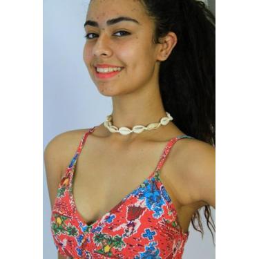 Imagem de Colar  choker buzios - Atelie da Lou