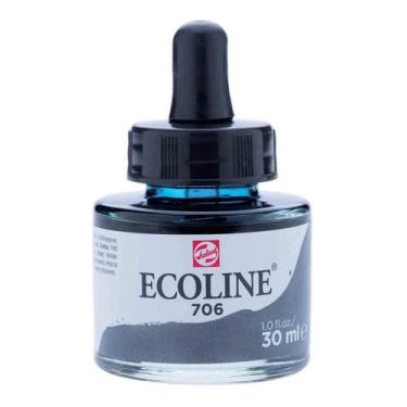 Imagem de Tinta Aquarela Liquida Ecoline 30ml 706 Gri - TALENS