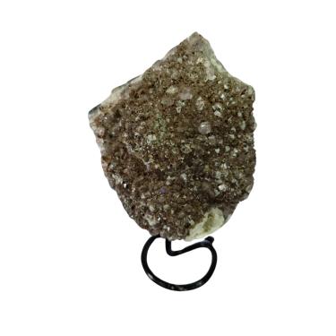 Imagem de Pedra Natural Drusa Ametista In Natura com Base 490 gramas