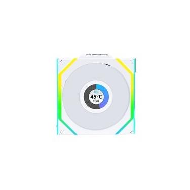 Imagem de Ventoinha Lian Li UNI FAN SL LCD, 120mm, ARGB, Branca