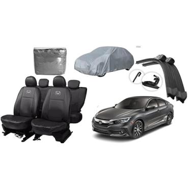 Imagem de Capa de couro +Capa de cobrir + Limpador de para - brisa -Honda civic 16-21