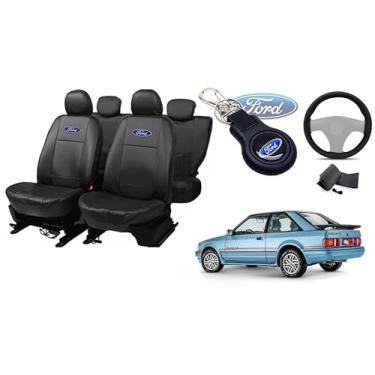 Imagem de Capa de couro para o banco escort 1983-1995 proteção impermeável