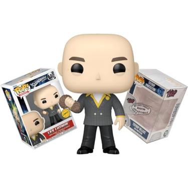 Imagem de Funko Bald Lex Luthor (Chase) + Pop Protector: Superman (1978) Movies Pop! DC Comics Vinyl Figure (Bundled with ToyBop Brand Box Protector Collector Case)