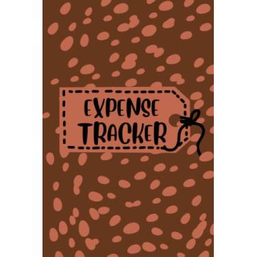 Imagem de Rastreador de despesas: registre despesas mensais diárias | Caderno contábil para pequenas empresas ou uso pessoal para gerenciamento de dinheiro