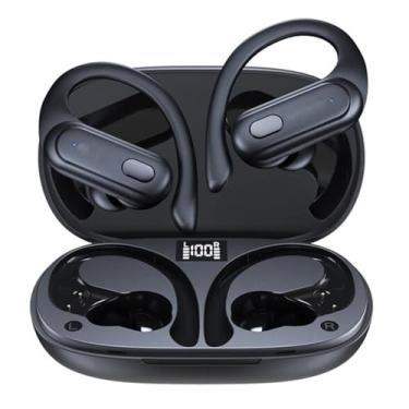 Imagem de Fone de Ouvido Bluetooth V5.3 Esportivo Sem Fio TWS À Prova D'água HiFi Com Cancelamento De Ruído Microfone Para XT60