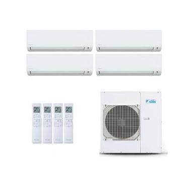 Imagem de Ar-Condicionado Multi Split Inverter Daikin 38.000 BTUs (3x Evap HW 9.000 + 1x Evap HW 24.000) Quente/Frio 220V