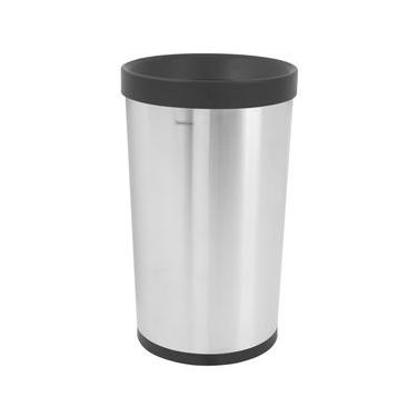 Imagem de Lixeira Tramontina Molise Aço Inox Acetinado sem Tampa 50 Litros