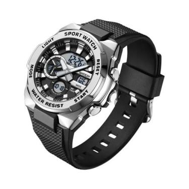 Imagem de Relógio Tático Militar Masculino Com Grande Mostrador Marca SANDA Reló