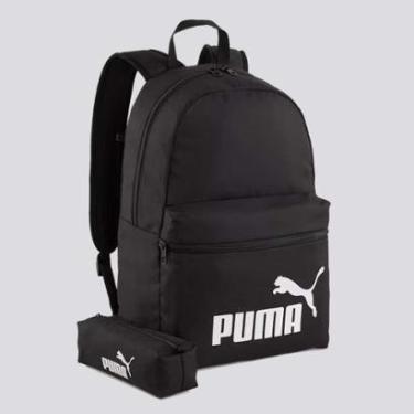 Imagem de Mochila Puma Phase Set Preta-Unissex