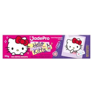 Imagem de Gel Dental Infantil Jade Pro Hello Kitty 50g - Tutti Frutti