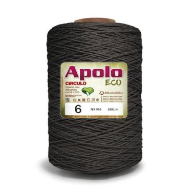 Imagem de Barbante Apolo Eco nº6 1,8Kg - Círculo, 7311 Tabaco