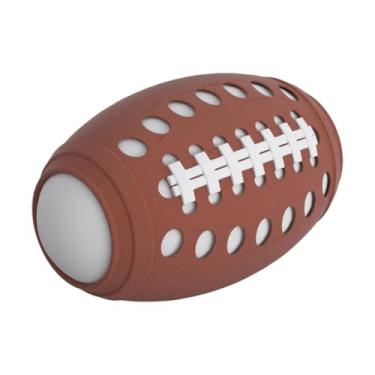 Imagem de KiBcsLic Mini Futebol de Bola para Piscina, Ideal para Lembrancinhas de Festa Infantil, Brinquedo Esportivo Macio e Impermeável de 8,8cm, Perfeito para Prêmios, Marrom Escuro