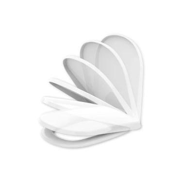 Imagem de Assento Sanitário Lorenclass PP Branco Tupan Soft Close para Vaso Lore