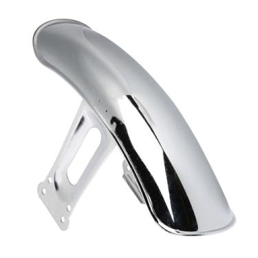 Imagem de Acouto Capa de Carenagem de Proteção de Lama Frontal Premium CG125 Retro - Guarda-lamas de Metal, Alta Resistência e Resistência à Temperatura, Protege contra Respingos de e água, Estilo Agressivo,