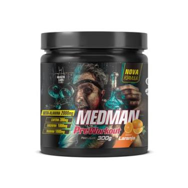Imagem de Pre treino medman health labs 300g laranja