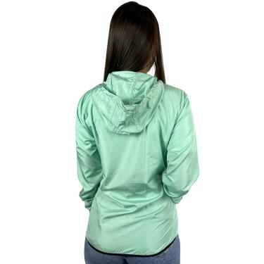 Imagem de Jaqueta Corta Vento Feminino Corrida Verde Claro WSS Never Give Up! - LI