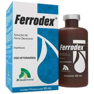 Imagem de Ferrodex injetavel 50ml .tortuga - JA SAUDE ANIMAL