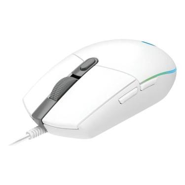 Imagem de Mouse Gamer Logitech G203: 8000 Dpi, Rgb, Branco