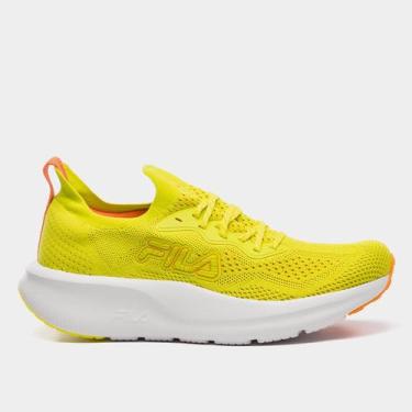 Imagem de Tenis Fila Inclusion Masculino, Verde limão, Laranja, 44