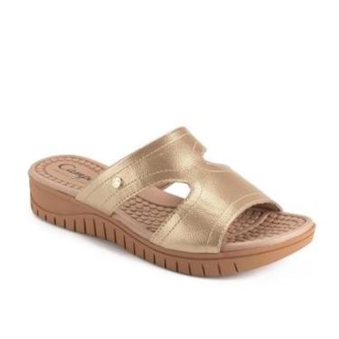 Imagem de Tamanco Campesí Flatform Metalizado Feminina CP352-Feminino