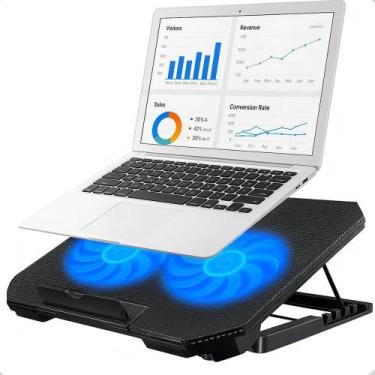 Imagem de Suporte Notebook Manothor Base Refrigerada Com 2 Coolers Ven - Congrat