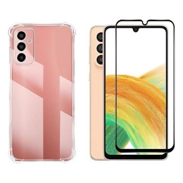 Imagem de Capa Case Anti Impacto P/ Samsung Galaxy M13 + Pelicula 3D - NoBrand, 