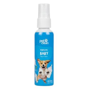 Imagem de Perfume Para Cachorro e Gato Pet Clean 60ml Frangrância Baby
