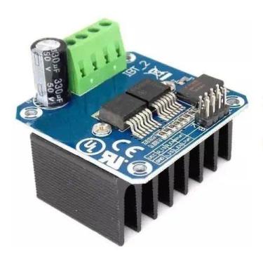 Imagem de Driver de Motor Ponte H 43A BTS7960 para Controle Bidirecional - RoboB