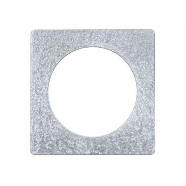 Imagem de Acabamento De Forro P/ Duto 7 25x25 Galvanizado, Chaminé - INOX LAURIN