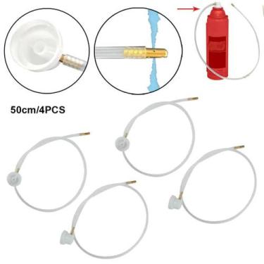 Imagem de Kit Com 4 Bicos De Extensão De 4,5mm Para Latas De Aerossol, Lavagem A