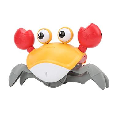 Imagem de Brinquedo de rastreamento de caranguejo, desenvolvimento de aprendizado de brinquedo de caranguejo com luz de música para