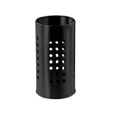 Imagem de Porta Utensílios Em Inox Preto - Mimo Style