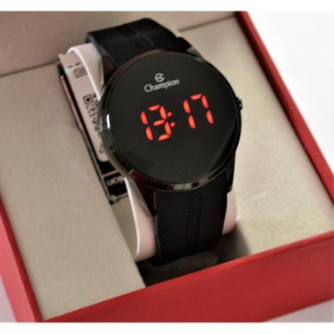 Imagem de Relogio Champion Masculino Digital Pulseira Silicone Preto Ch40188d