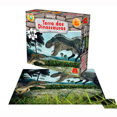 Imagem de Puzzle Terra dos Dinossauros Algazarra