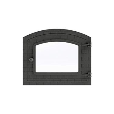 Imagem de Porta Forno Ferro Fundido Com Vidro Libaneza Colonial G