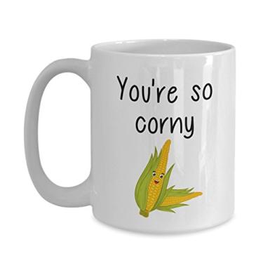 Imagem de You're so corny Mugs - Caneca Corny Pike - Caneca de café - Corny Anniversary / Pai / Mãe/Amigo/namorado/amizade/Natal/Casal/Feriado/Aniversário