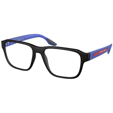 Imagem de Óculos Prada Linea Rossa PS 4 NV 15C1O1 Preto Borracha