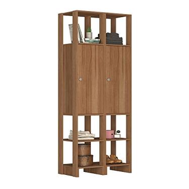 Imagem de Guarda Roupa Closet 2 Portas 6 Nichos Yes EY107.107 Montana Nova Mobile