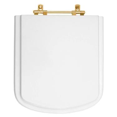 Imagem de Assento Sanitário Poliéster Bali Branco Para Vaso