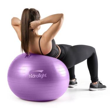 Imagem de Bola Overball Funcional Pilates Fitness Exercícios 65cm - Hidrolight