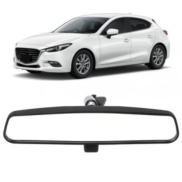 Imagem de Espelho Retrovisor para 3 CX-3 CX-5 MX-5 Miata, Espelho Retrovisor Interno do Carro KD53-69-220B, Espelho Interno Automotivo, Reflexo Claro e Nítido para Uma Direção Mais