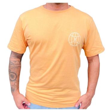 Imagem de Camiseta Masculina Hurley Silk World Laranja-Masculino