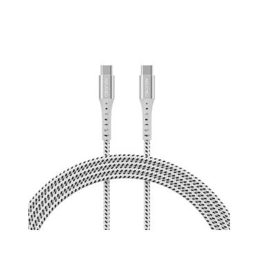 Imagem de Cabo USB-C ESC06WT em Nylon Trançado Geonav – 1,2 metro