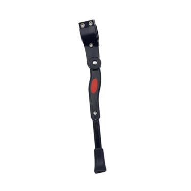 Imagem de Pegciuho Suporte de Bicicleta, Suporte de Bicicleta para Ciclismo, Descanso Antiderrapante, Suporte para Pernas de Bicicleta, Altura Ajustável, Suporte Lateral, preto