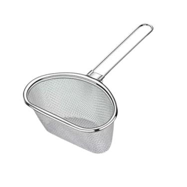 Imagem de DimyFew Coador de Macarrão de aço Inoxidável para Alimentos, Peneira, Cesta de Fritura, Coador de Espaguete, Colher para Cozinhar, Camping, Macarrão, Macarrão
