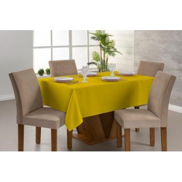 Imagem de Toalha de Mesa Retangular 6 Lugares 2,00 x 1,50 Oxford - Nena Enxovais