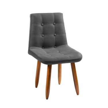 Imagem de Cadeira Poltrona Jade Sala Estar Penteadeira e Salão Veludo - Star Con