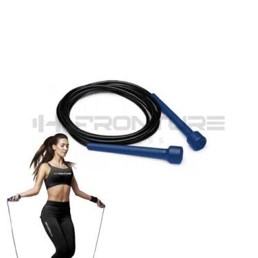 Imagem de Corda De Pular AZUL Exercício Funcional Academia Fitness Profissional 