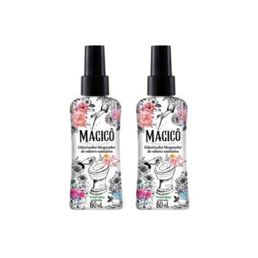 Imagem de Kit 2 Magicô Bloqueador Elimina Odores Sanitários Sanol 60ml - Giorno