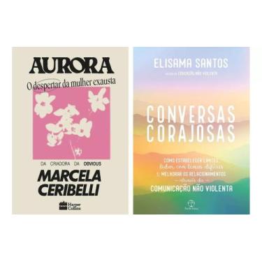 Imagem de Kit Livros Aurora: O Despertar Da Mulher Exausta + Conversas Corajosas